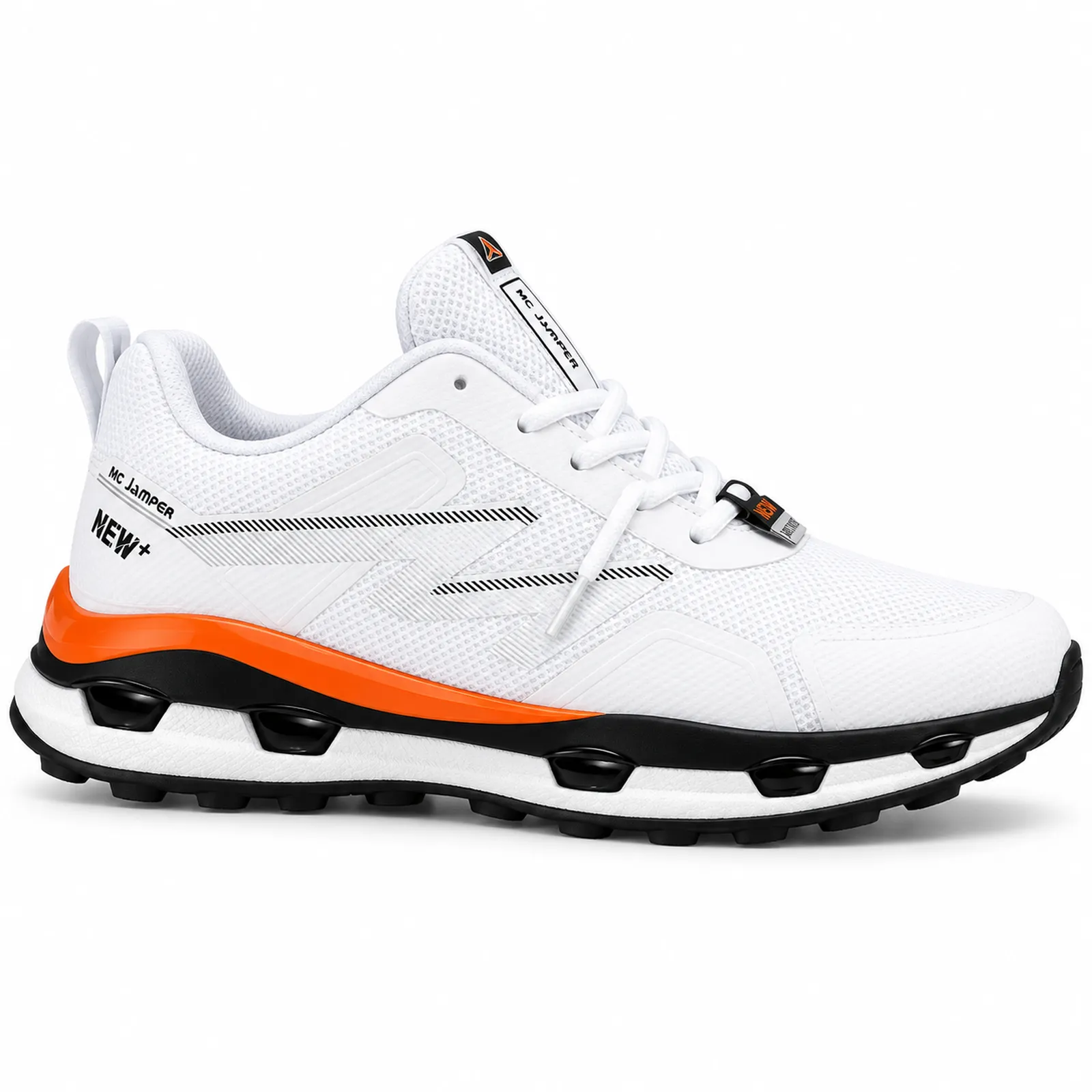MC Jamper Beyaz/Turuncu Erkek Sneaker – Memory Foam Taban ürün fotoğrafı
